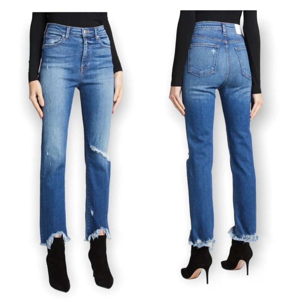 Jonathan Simkhai Jeans, High Rise Straight Jeans, Size 27